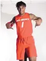  ?? COURTESY OF BAYRON MATOS ?? Bayron Matos, a 6-foot9 power forward from the Dominican Republic, announced on social media on Sunday that he will enroll this week at UNM.