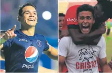  ??  ?? DUELO. Roberto Moreira será una de las apuestas en ataque de Motagua y Luis Palma regresó con gol en el Vida.