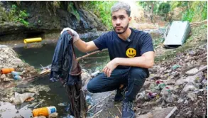  ?? CORTESÍA ?? Además de Araya Vlogs, para limpiar el río Torres participar­án organizaci­ones como Rotaract, Somos Picnic y Clean Wave.