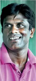  ??  ?? Sugath Tillekarat­ne is optimistic that Sri Lanka could go a long way in Athletics like the golden era of the 1990s