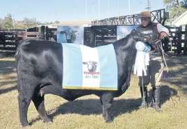  ??  ?? Gran Campeón Hembra, de Cabaña El Porvenir