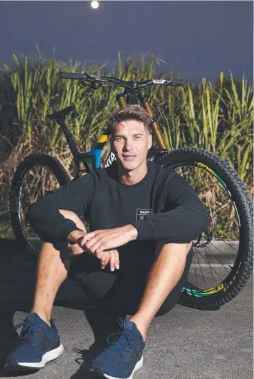  ?? Picture: ANNA ROGERS ?? WHEEL DEAL: Smithfield hasn’t been kind to mountain biking champ Greg Minnaar in the past, but he’s keen to give it another crack.