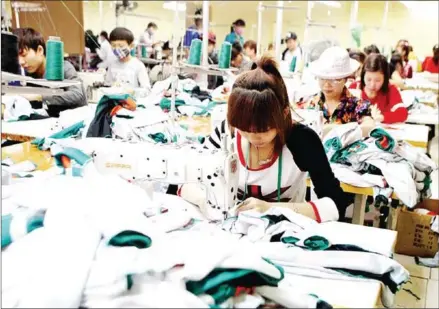  ??  ?? Vietnam expects to surpass Bangladesh and become the second largest textile and garment exporter to the world market after the EVFTA comes into effect.