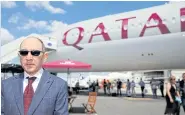  ??  ?? Qatar Airways CEO Akbar Al Baker believes it could be three years or more before travel demand returns to pre-pandemic levels.