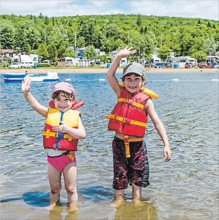  ?? GETTY ?? It’s important, experts say, to teach your children a healthy respect for water and to ensure they wear approved life-jackets when near it.