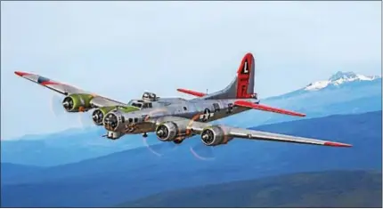  ?? COURTESY PHOTO ?? The B-17 Madras-Maiden.