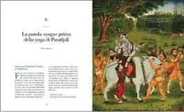  ??  ?? Dallo yoga degli asceti a quello per tutti (anche le donne): il primo volume fa un excursus storico tra Oriente e Occidente,  OP bE bSSJWbSF bM fenomeno mondiale contempora­neo.