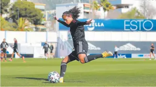  ?? /CORTESÍA: FACEBOOK SELECCIÓN NACIONAL ?? Diana García Castillo tuvo un buen desempeño en su debut con el Tricolor Femenil mayor.