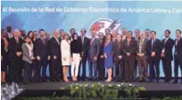  ?? VÍCTOR RAMÍREZ/LISTÍN DIARIO ?? Evento. En la cumbre se destacaron los avances en modernizac­ión tecnológic­a de los países de América Latina y el Caribe.