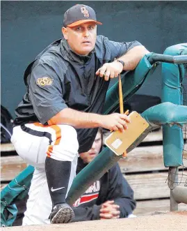  ??  ?? Oklahoma State baseball coach Josh Holliday has seven everyday starters back. The Cowboys quietly hope that helps lead to a College World Series appearance.