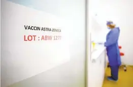  ?? VADIM GHIRDA AP ?? The European Medicines Agency says it is “plausible” the Oxford-AstraZenec­a coronaviru­s vaccine is linked to rare but sometimes deadly blood clots.