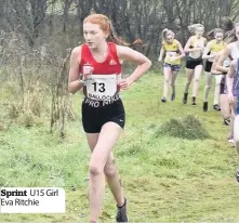  ??  ?? Sprint U15 Girl Eva Ritchie