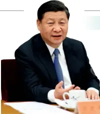  ??  ?? El presidente de China, Xi Jinping.