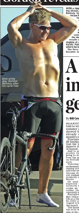 Gordon reveals a new recipe for beefcake - PressReader