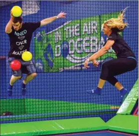  ?? DIGITAL FIRST MEDIA FILE PHOTO ?? People jump at the Indoor Trampoline Arena Rebounder Z in Lansdale.