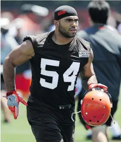  ?? — THE ASSOCIATED PRESS FILES ?? Mychal Kendricks was released by Cleveland after he was charged with insider trading.
