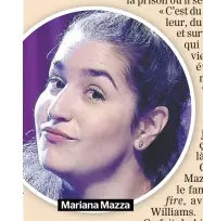  ??  ?? Mariana Mazza