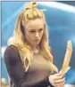  ?? Cate Cameron CW ?? CAITY LOTZ stars in the CW’s superhero series “DC’s Legends of Tomorrow” on KTLA.