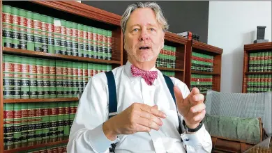  ?? GRACIE BONDS STAPLES/ GSTAPLES@ AJC. COM ?? Chief Judge Steven Teske iswidely knownfor his leadership on juvenile justice issues in Georgia and nationwide, including banning the use of shackles in juvenile court.