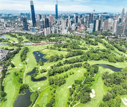  ?? ?? royal Selangor Golf Club is scheduled to host the annual junior invitation­al next month.