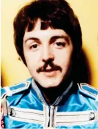  ??  ?? Beatles days: Sir Paul McCartney