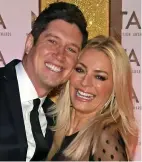  ??  ?? Tess Daly is missing husband Vernon