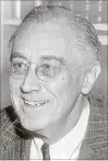  ??  ?? MIDDLE: President Franklin D. Roosevelt
served with most people never knowing he had polio, and when he began suffering
from congestive heart failure in the runup to his fourth term, his physician insisted he was in fine health. He died three months...