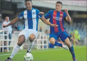  ?? FOTO: MANEL MONTILLA ?? El Barça B quiere alargar su buena racha de resultados