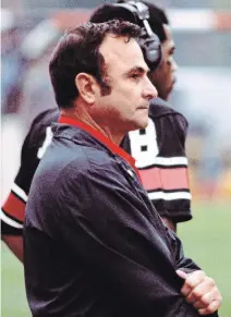  ?? CANADIAN PRESS FILE PHOTO ?? George Brancato was a player and coach for Ottawa. He won Grey Cups as a player in 1960 and head coach in ‘76.