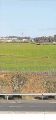  ?? ?? Franja de terreno pertenecie­nte a Levante