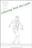  ??  ?? James Sheerin is now available to colour in in Garrycastl­e.