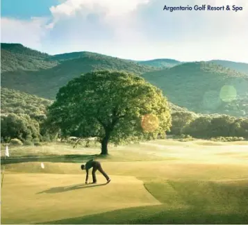  ??  ?? Argentario Golf Resort & Spa