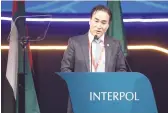  ??  ?? Le nouveau président d’interpol, le Sud-coréen Kim Jong-yang