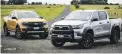  ?? MATTHEW HANSEN/STUFF ?? Utes bought as work-related vehicles, like the popular Ford Ranger and Toyota Hilux, have long benefited from FBT exemptions.