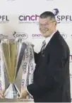  ??  ?? 0 Neil Doncaster: Largest sponsorshi­p in SPFL era