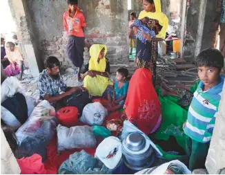  ?? DIBYANGSHU SARKAR AGENCE FRANCE-PRESSE ?? Les enfants représente­nt plus de la moitié des récentes arrivées de Rohingyas au Bangladesh.