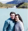  ?? Rick de Pinho ?? Passengers Rick and Wendy de Pinho on Mar. 14 in Patagonia.