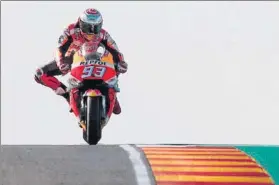  ?? FOTO: EFE ?? Marc llega a la pista tailandesa con 72 puntos de ventaja en el Mundial de MotoGP