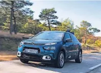  ?? FOTO: HERSTELLER ?? Der neue C4 Cactus ist Teil der Komfort-Offensive von Citroën und punktet mit Bequemlich­keit.