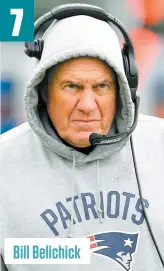  ??  ?? Bill Belichick