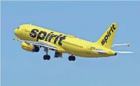  ?? JUSTIN SULLIVAN/GETTY IMAGES ?? Budget airline Spirit Airlines reported earnings that fell short of analyst expectatio­ns with net loss of $142.6 million.