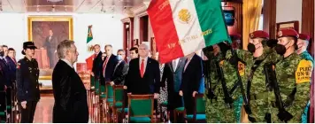  ??  ?? BALANCE.
El presidente López Obrador dijo que de 100 compromiso­s que hizo al inicio de su gestión, sólo 2 están pendientes.