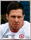  ?? SPORTSFILE ?? Warriors: Keith Higgins (main); and Tyrone’s Seán Cavanagh (inset)