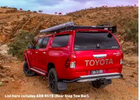  ??  ?? List here includes ARB RSTB (Rear Step Tow Bar).