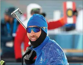  ??  ?? Comme le biathlète Martin Fourcade, sortez couverts en Corée du Sud.