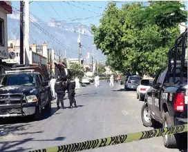  ?? YADITH VALDEZ ?? Insistió que muchos de los policías han dejado Fuerza Civil.