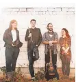  ?? FOTO: MIRA ?? Die Irish-folk-band Crosswind gibt am Freitag ein Konzert.