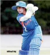  ??  ?? Mithali Raj