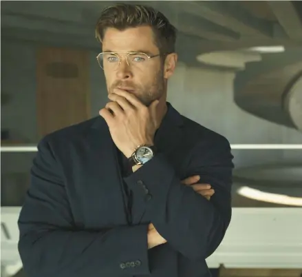  ?? NETFLIX ?? Chris Hemsworth stars in “Spiderhead,” a science-fiction prison thriller based on a George Saunders story.