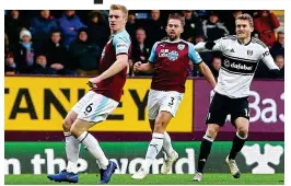  ?? REX ?? False dawn: Andre Schurrle fires Fulham into the lead